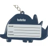 Tutete Llavero Silicona Personalizable Dinos World Azul