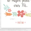Tutete Lámina Personalizada Mamá lo Mejor Eres Tú^ Regalos Para Madres