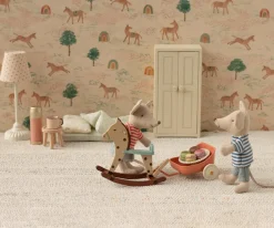 Maileg Lámpara de Pie Vintage Ratón Arena^Niños Casa De Muñecas De Madera