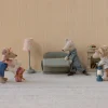 Maileg Lámpara de Pie Vintage Ratón Menta^Niños Casa De Muñecas De Madera