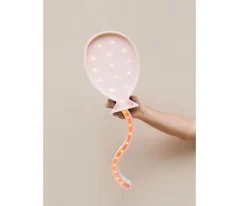 Little Lights Lámpara Globo Rosa^ Iluminación