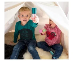 Niños moses Lámpara Sensorial Purpurina con Luz Fucsia