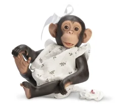 Así Lola la Chimpancé con Pelele Musa Flores Marrones^Niños Muñecos