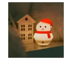 Mary's Luz Nocturna LED Muñeco de Nieve^ Iluminación