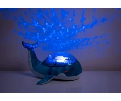 Niños Cloud-b Luz Nocturna Recargable Tranquil Whale Azul