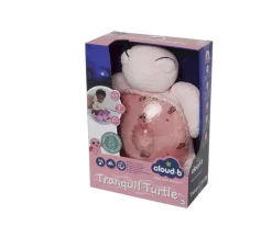Niños Cloud-b Luz Nocturna Recargable Tranquil Turtle Rosa
