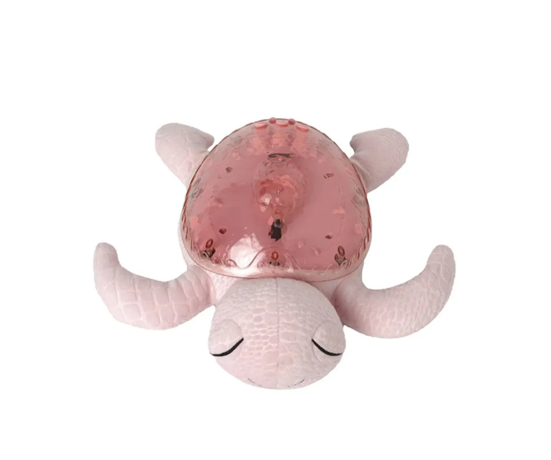 Niños Cloud-b Luz Nocturna Recargable Tranquil Turtle Rosa