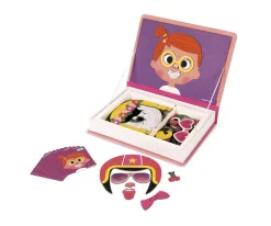 Niños Janod MagnetiBook Caras Locas