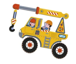 Niños Janod MagnetiBook Construcción