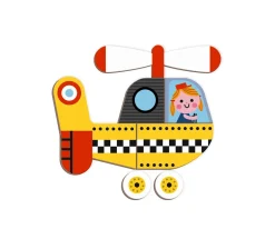 Niños Janod MagnetiBook Vehículos