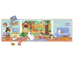 Niños Janod MagnetiStories Los Animales Domésticos