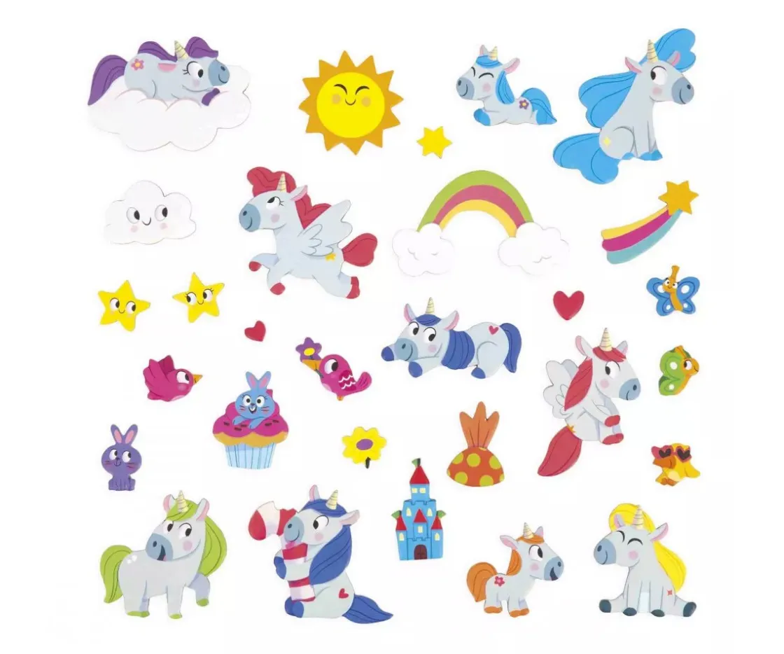 Niños Janod MagnetiStories Los Unicornios