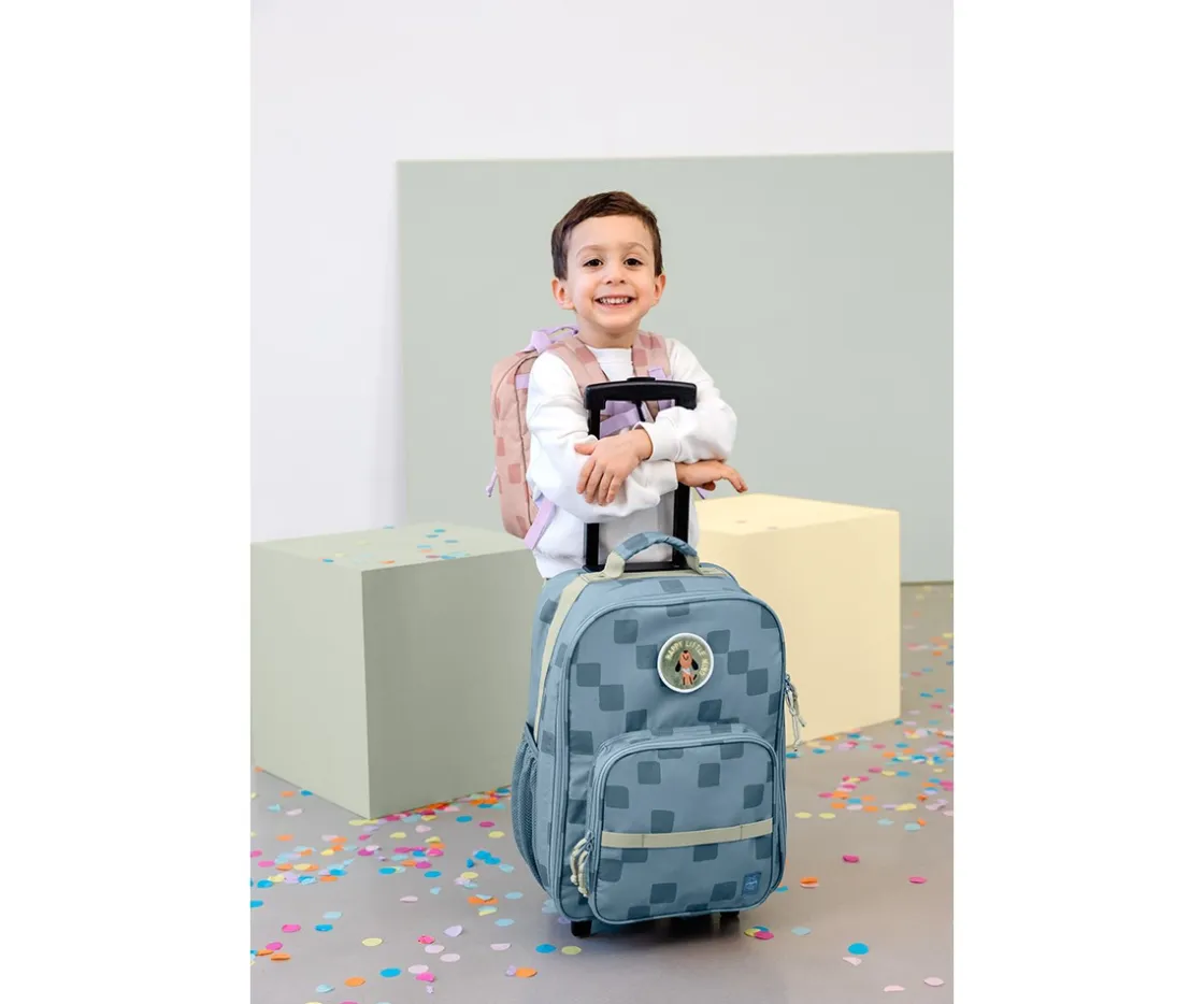 Lassig Maleta Infantil Pattern Party Blue / Green^Niños Maletas Infantiles