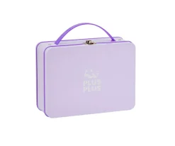 Niños Plus Plus Maletín Metálico Violeta Pastel 600 Piezas