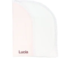 Cristina de Jos'h Manta Arrullo Dorset Rosa Personalizable^Niños Mantas