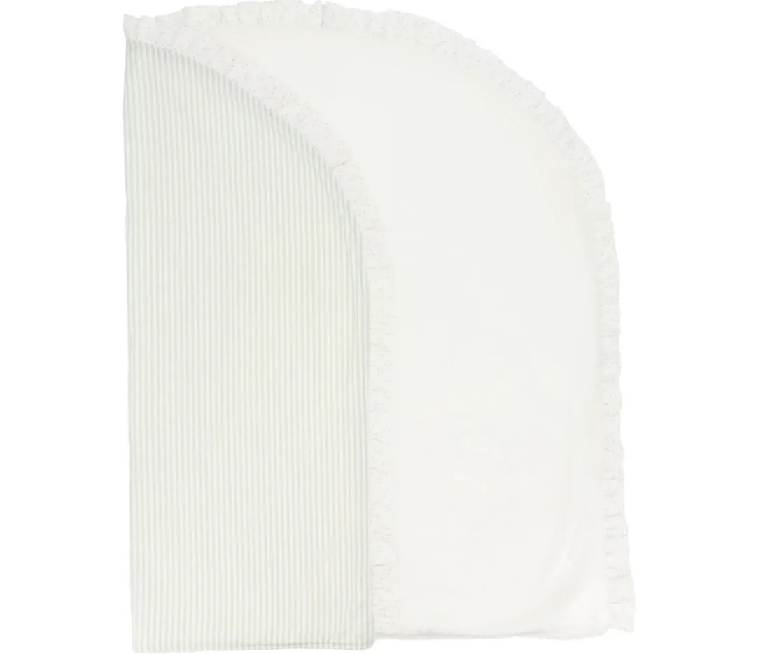 Cristina de Jos'h Manta Arrullo Dorset Verde Personalizable^Niños Mantas