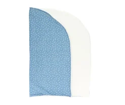 Cristina de Jos'h Manta Arrullo Mini Star Azul Personalizable^Niños Mantas