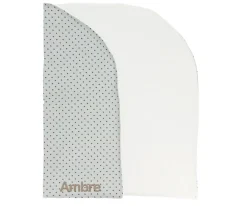 Cristina de Jos'h Manta Arrullo Mini Star Grey Personalizable^Niños Mantas