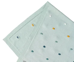 Lassig Manta Bebé Lunares Menta^Niños Mantas