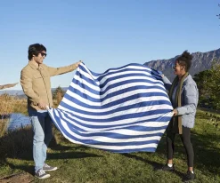 Dock & Bay Manta de Playa y Picnic Navy Blue