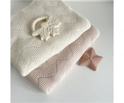 Cam Cam Manta de Punto Natural^Niños Mantas