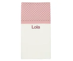 Cristina de Jos'h Manta Mini Star Pink Personalizable^Niños Mantas