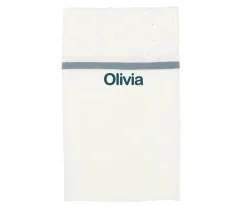 Cristina de Jos'h Manta Rainbow Dots Azul Personalizable^Niños Mantas