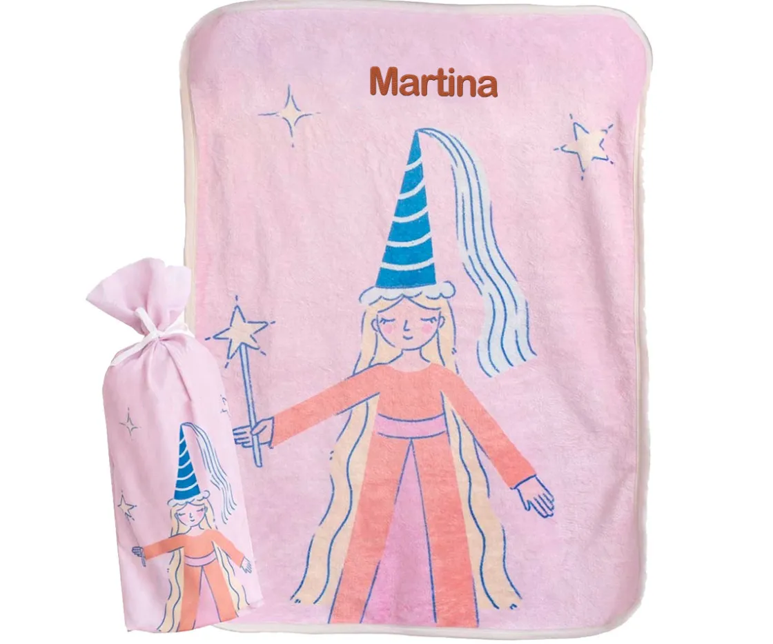 Moñaditas Manta Super Suave Hada Personalizable^Niños Accesorios Para Bebé Y Niños