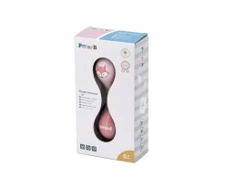 Niños Polar B Maraca Doble Zorro Rosa