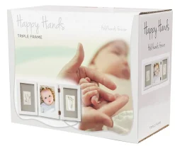 Dooky Marco Triple Blanco para Huella^ Tablas De Madera Personalizadas