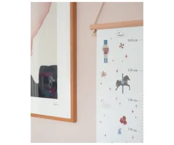 Cam Cam Medidor de Altura Carousel^ Decoración Pared Infantil