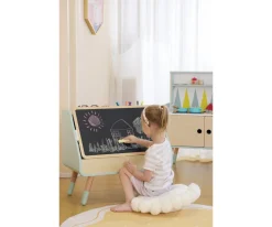 Niños Hape Mesa de Dibujo y Biblioteca 2 en 1