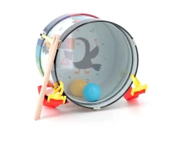 Niños Vilac Mi Pequeño Tambor Metálico Ar-en-ciel