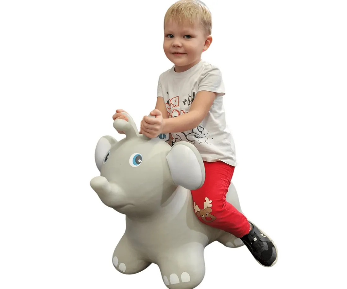 Niños Gerardo's Toys Mi primer Jumpy Elefante Gris