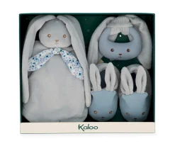 kaloo Mi Primera Caja de Regalo Nacimiento Personalizable Azul