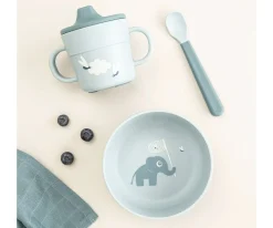 Done by Deer Mi Primera Vajilla Elphee Blue^ Vajilla Infantil