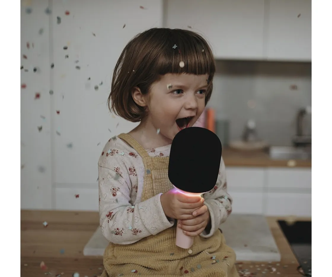 Niños Kidywolf Micrófono Inalámbrico Karaoke Azul Kidymic