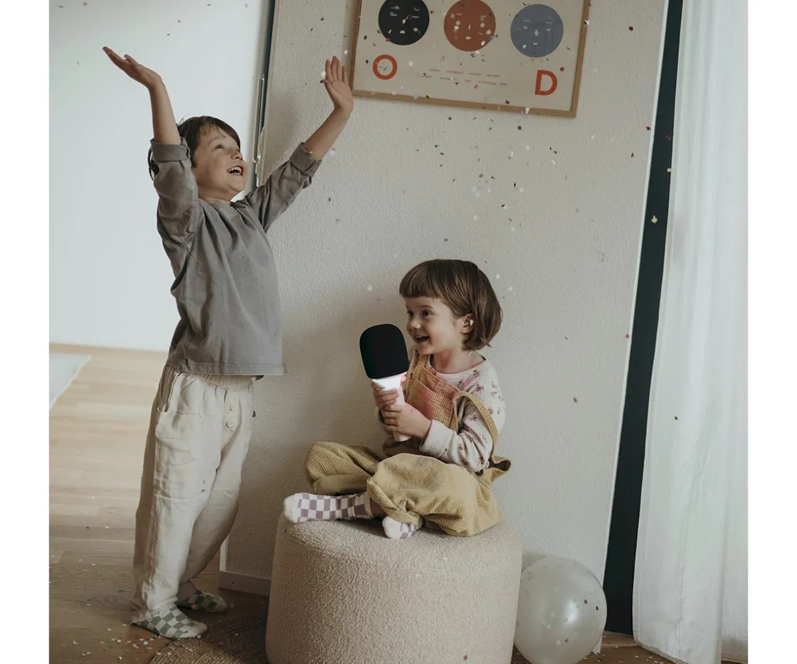 Niños Kidywolf Micrófono Inalámbrico Karaoke Rosa Kidymic