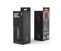 Niños MaXlife Micrófono Inalámbrico y Karaoke Negro