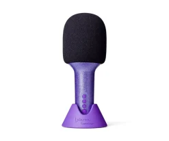Niños Lalarma Micrófono Karaoke Glitter Groove Morado