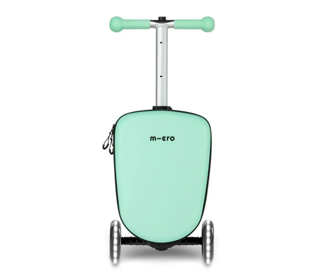 Niños Micro Luggage Junior Menta Led