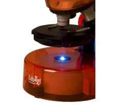 Levenhuk Microscopio LabZZ M101 Naranja + Libro Educativo^Niños Juguetes Niños 6 Años