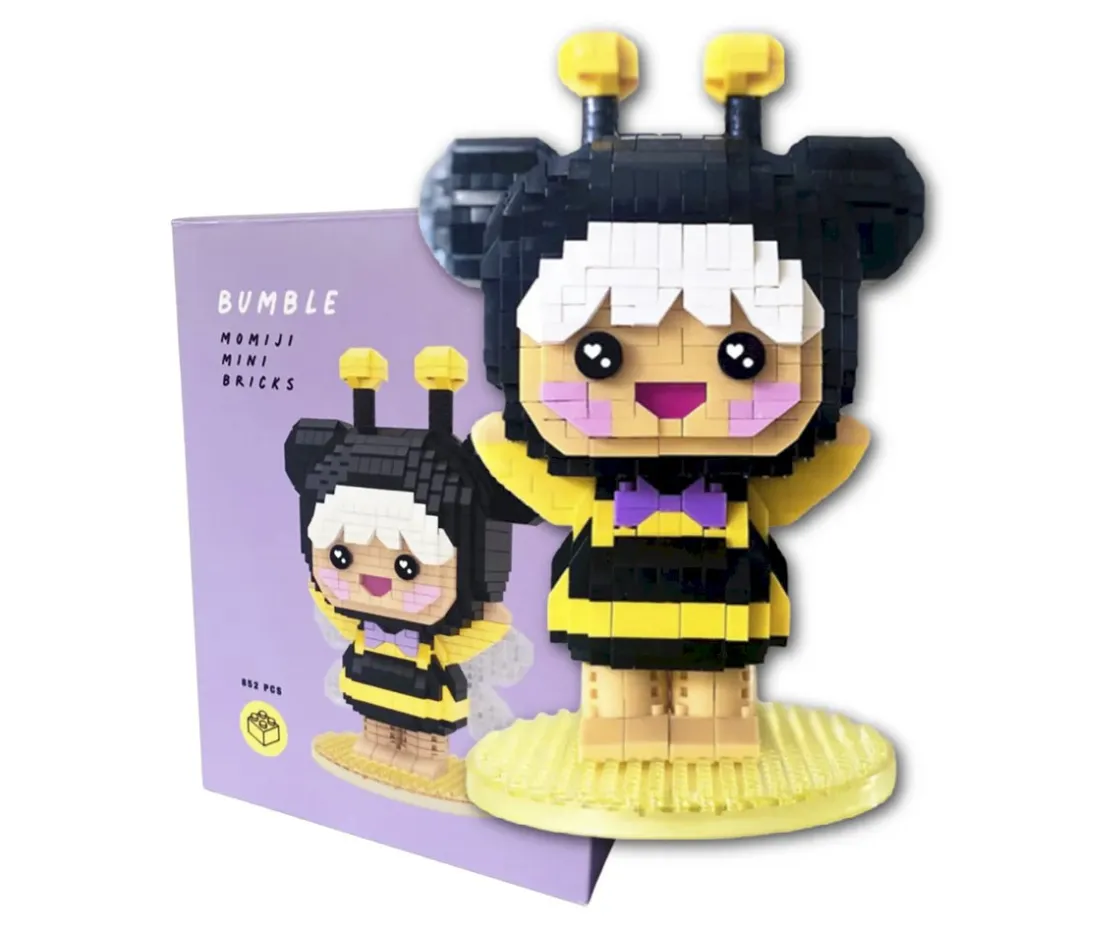 Niños momiji Mini Bricks Bumble 852 Piezas