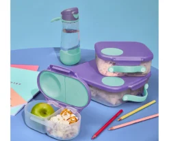 b.box Mini Caja de Almuerzo Lilac Pop