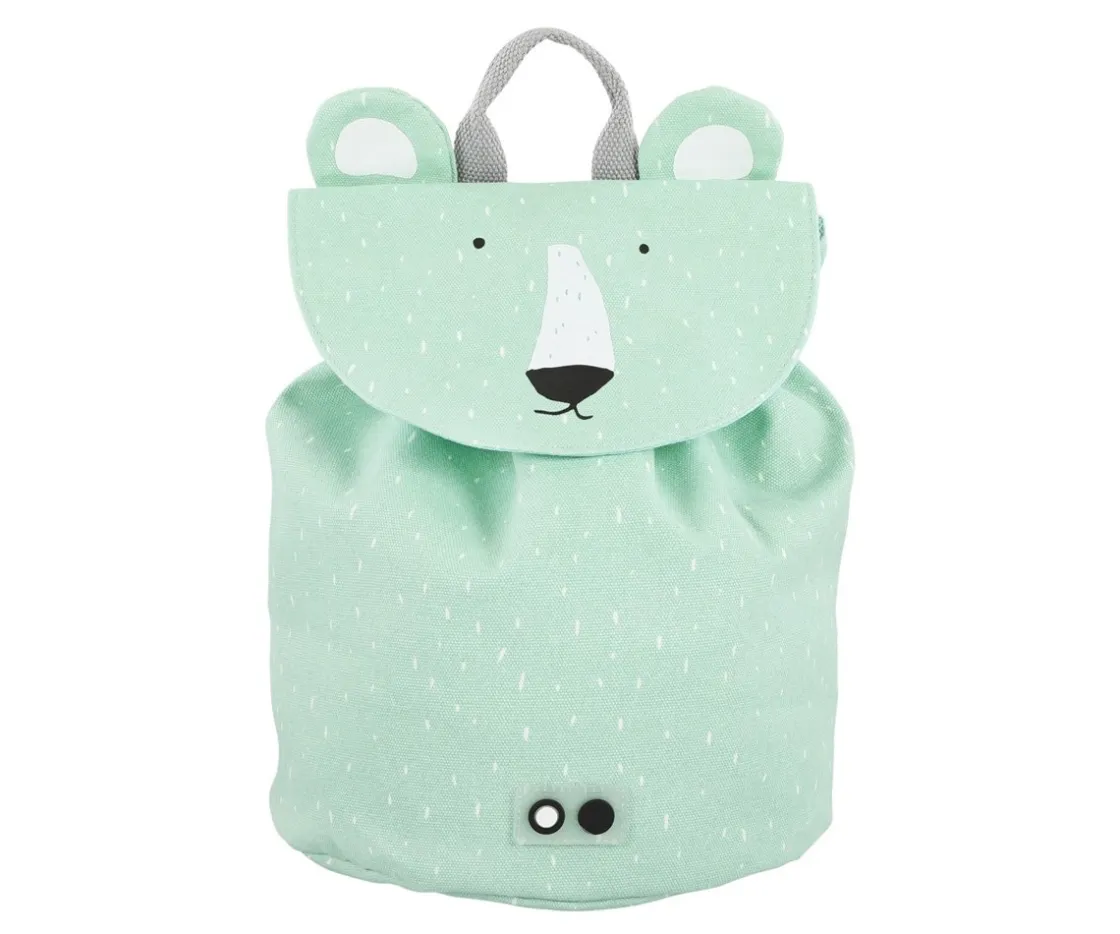 Trixie Mini Mochila Mr. Polar Bear con Llavero Personalizado^ Mochilas Preescolar