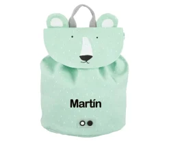 Trixie Mini Mochila Mr. Polar Bear con Llavero Personalizado^ Mochilas Preescolar