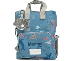 Play and store Mini Mochila Sharks Personalizable