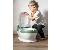 Thermobaby Mini Orinal con Sonido de Descarga Green^Niños Orinales Bebé
