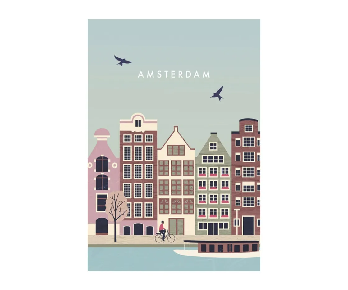 Niños Ravensburger Mini Puzzle Moment Ámsterdam 99 Piezas