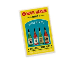 Niños La Casa de Los Ratones Minis Set Botellas